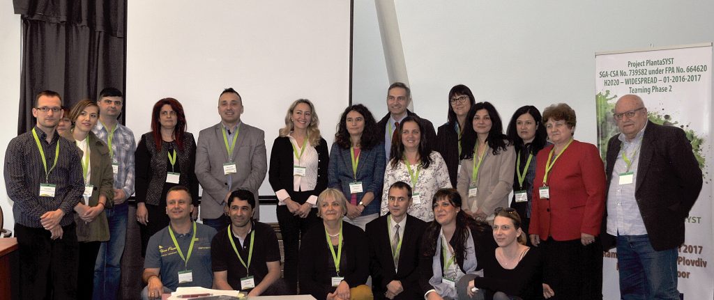 Kick-off meeting of the PlantaSYST H2020 Teaming Phase 2 Project